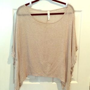 Zen Spell Poncho Sweater O/S